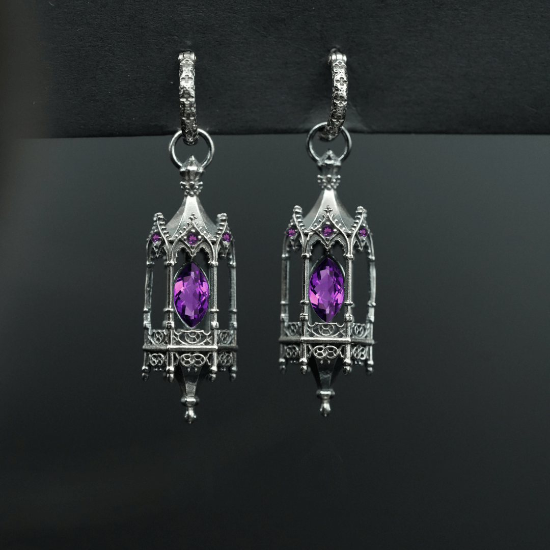 Noble Lantern Classic – Gothic Hoop (14 stones)