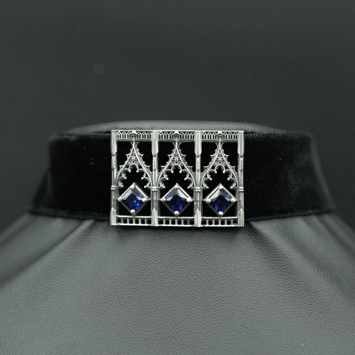 Gothic Arch Choker Necklace
