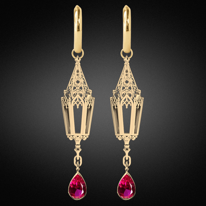 Celtic Lantern Hoop Earrings (PAYMENT PLAN)