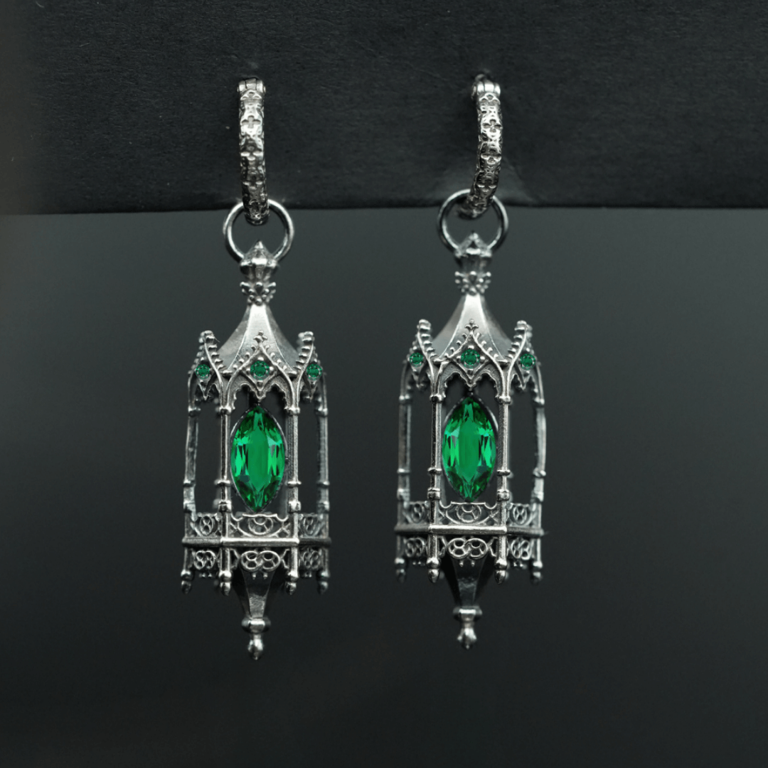 Noble Lantern Classic – Gothic Hoop (14 stones)
