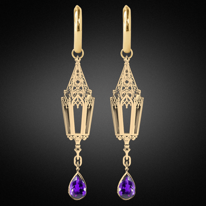 Celtic Lantern Hoop Earrings (PAYMENT PLAN)