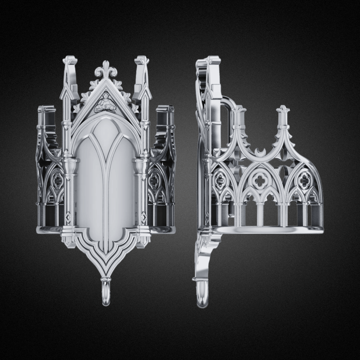Cathedral Hair Cuffs