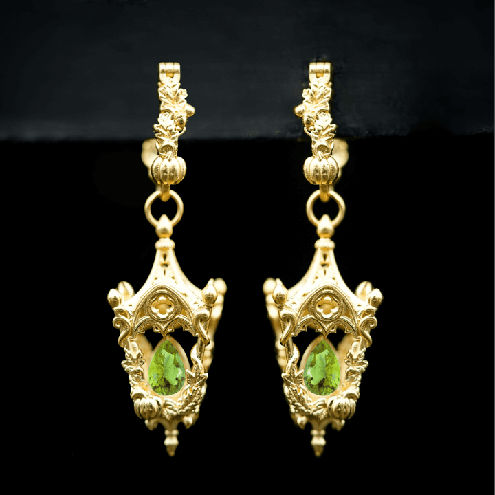 Eternal Lantern Earrings Flame Edition (Fall Hoops)