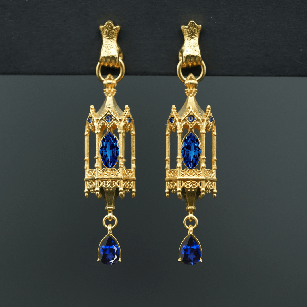 PAYMENT PLAN Noble Lantern Opulence – Hand Stud (16 stones)