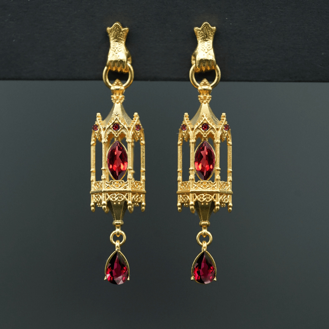 PAYMENT PLAN Noble Lantern Opulence – Hand Stud (16 stones)