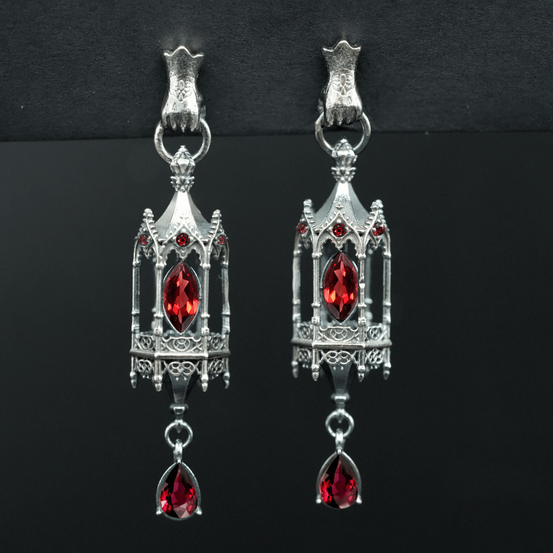PAYMENT PLAN Noble Lantern Opulence – Hand Stud (16 stones)