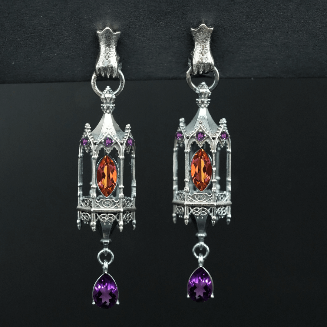 PAYMENT PLAN Noble Lantern Opulence – Hand Stud (16 stones)