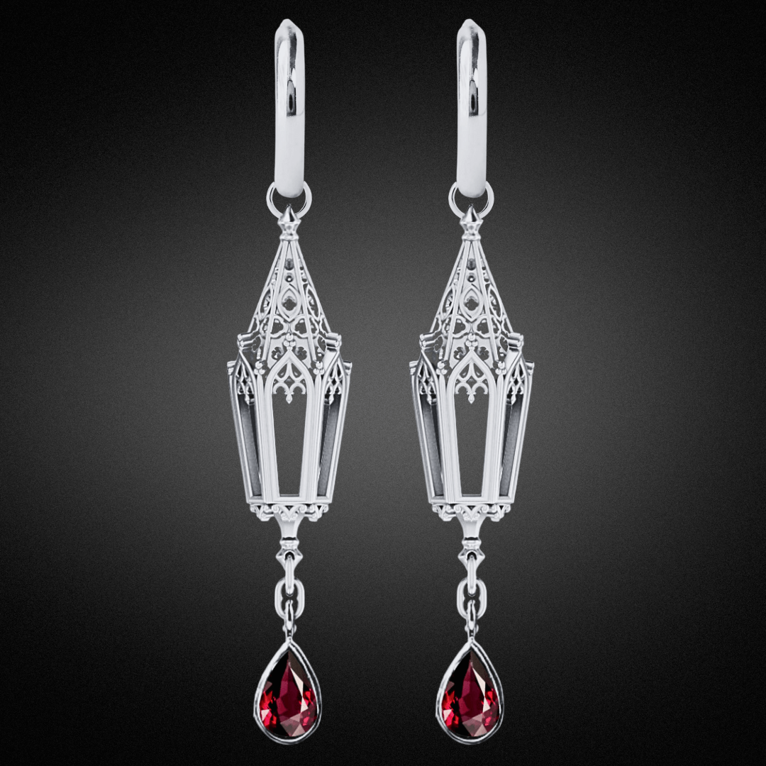 Celtic Lantern Hoop Earrings (PAYMENT PLAN)