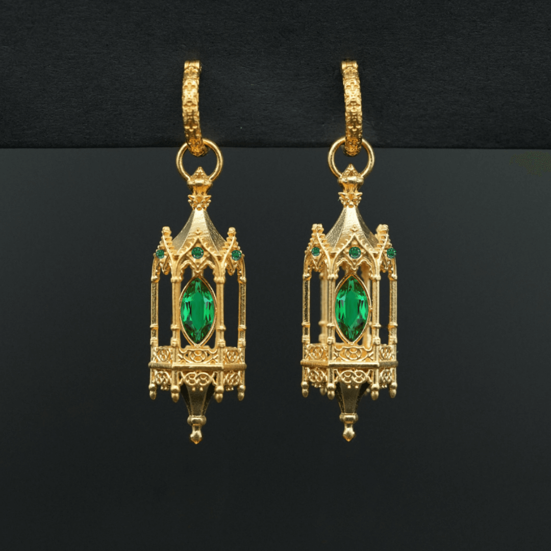 Noble Lantern Classic – Gothic Hoop (14 stones)
