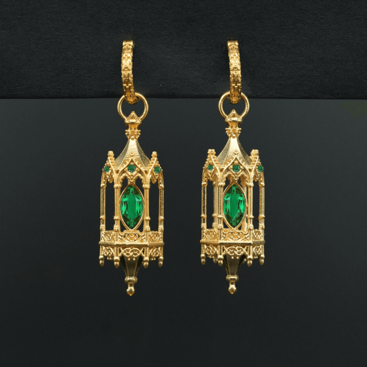 Noble Lantern Classic – Gothic Hoop (14 stones)