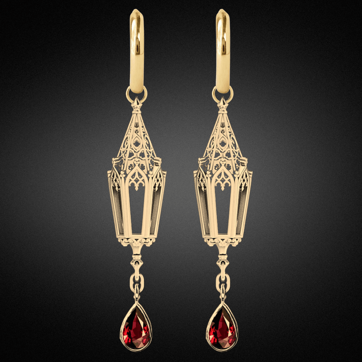 Celtic Lantern Hoop Earrings (PAYMENT PLAN)