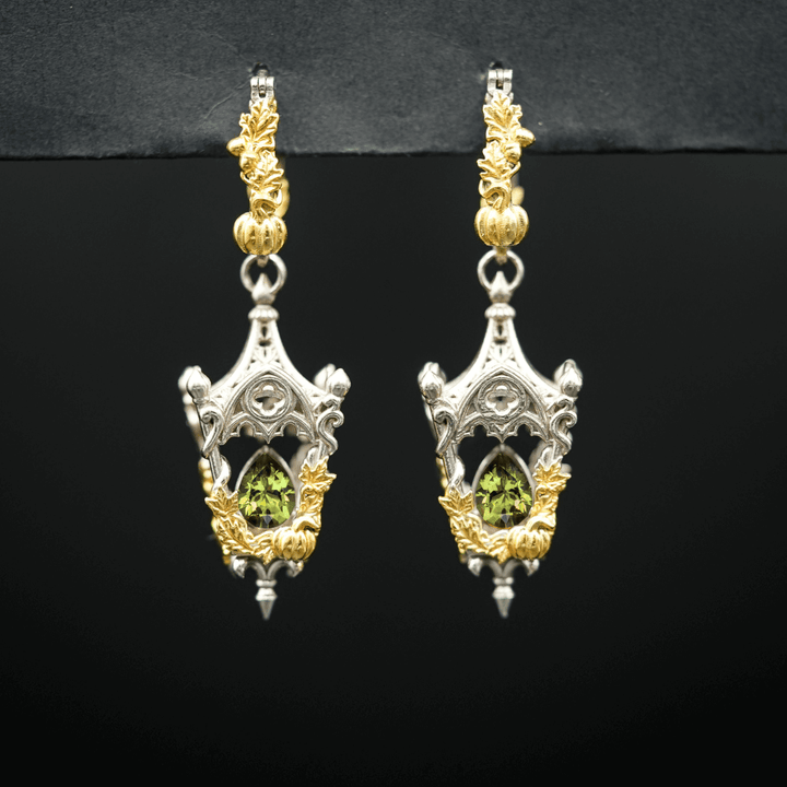 Eternal Lantern Earrings Flame Edition (Fall Hoops)