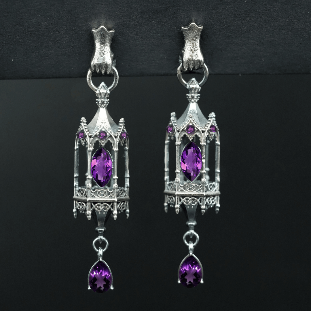 PAYMENT PLAN Noble Lantern Opulence – Hand Stud (16 stones)