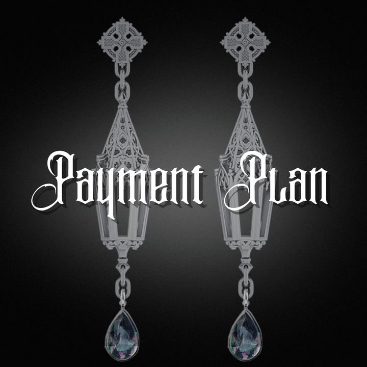 Karyns FINAL PAYMENT Celtic Lantern Earrings