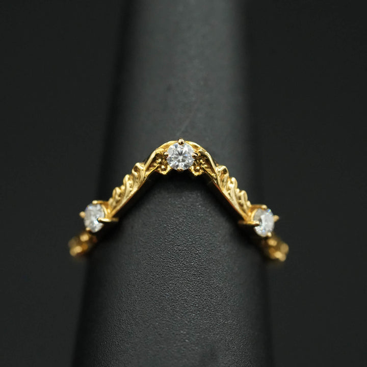 PAYMENT PLAN Moissanite Rococo Anniversary Band