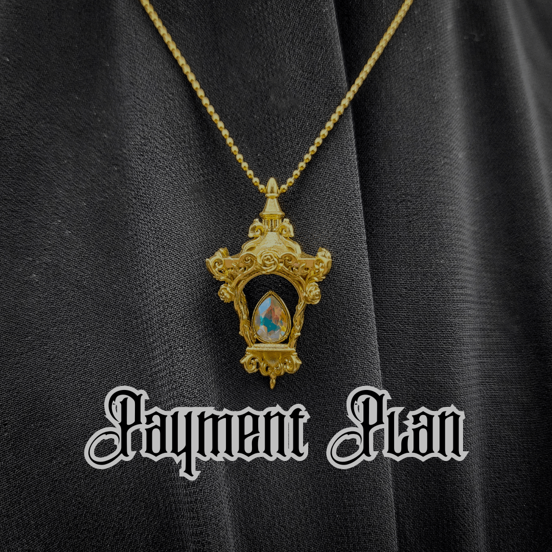 Julie's FINAL PAYMENT Rose Lantern Chain Necklace