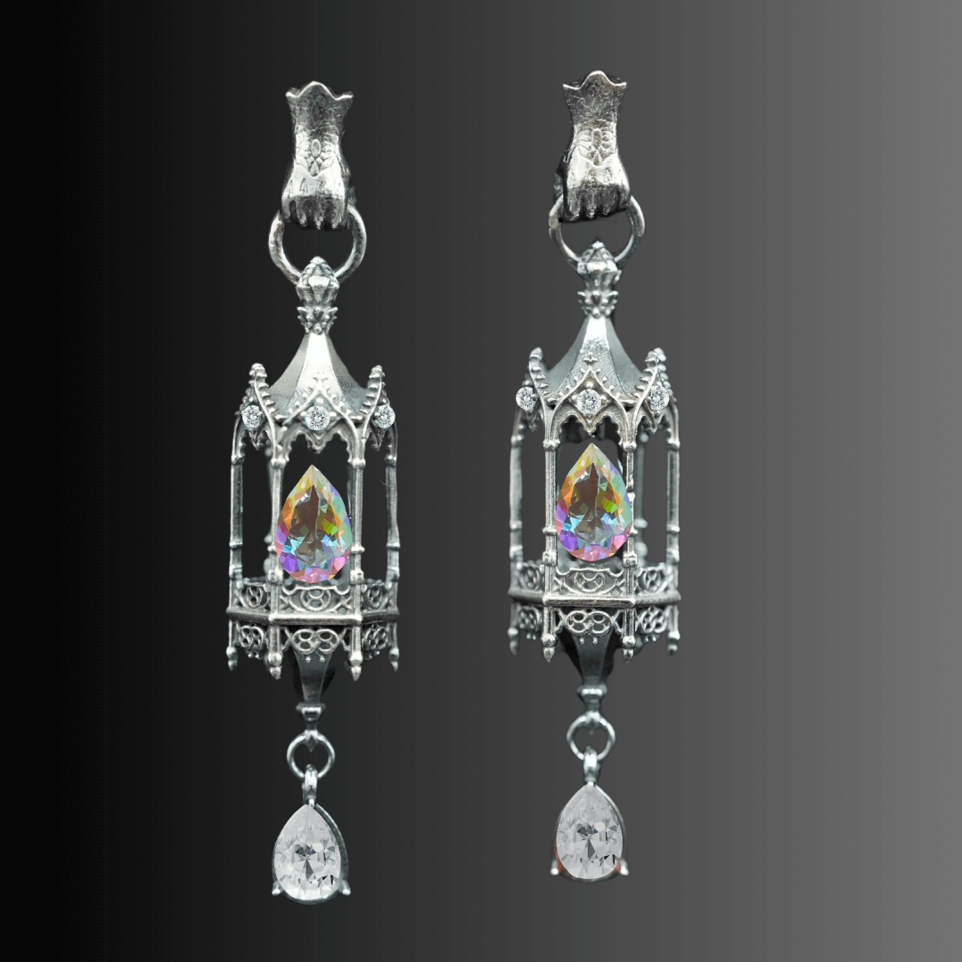 Shae's FINAL PAYMENT Custom Noble Lantern Earrings (Opulence)