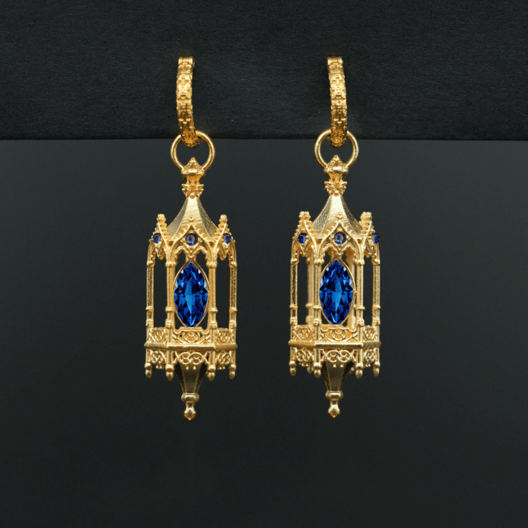 Noble Lantern Classic – Gothic Hoop (14 stones)