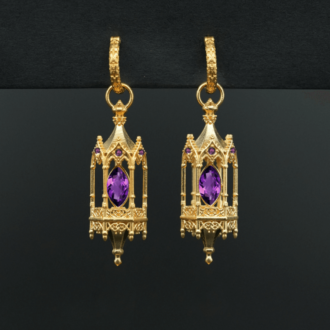 Noble Lantern Classic – Gothic Hoop (14 stones)