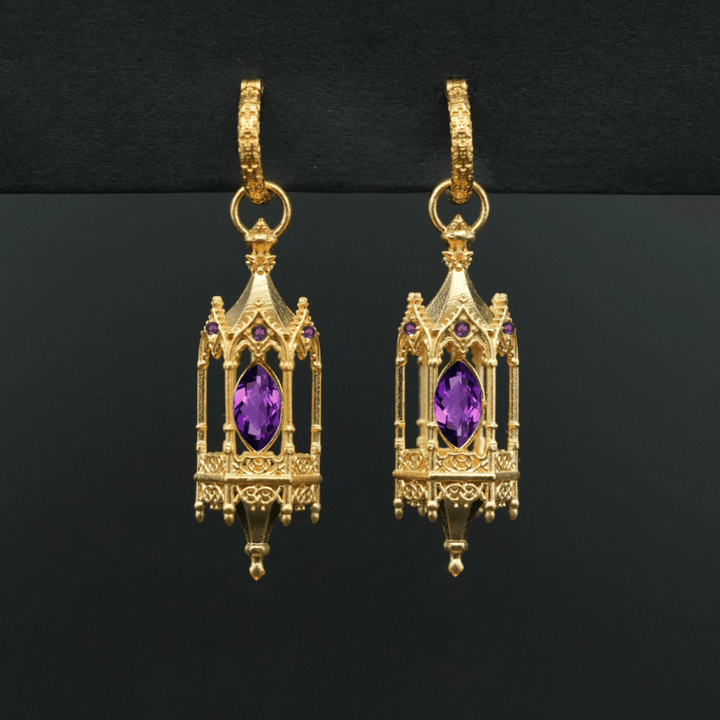 Noble Lantern Classic – Gothic Hoop (14 stones)