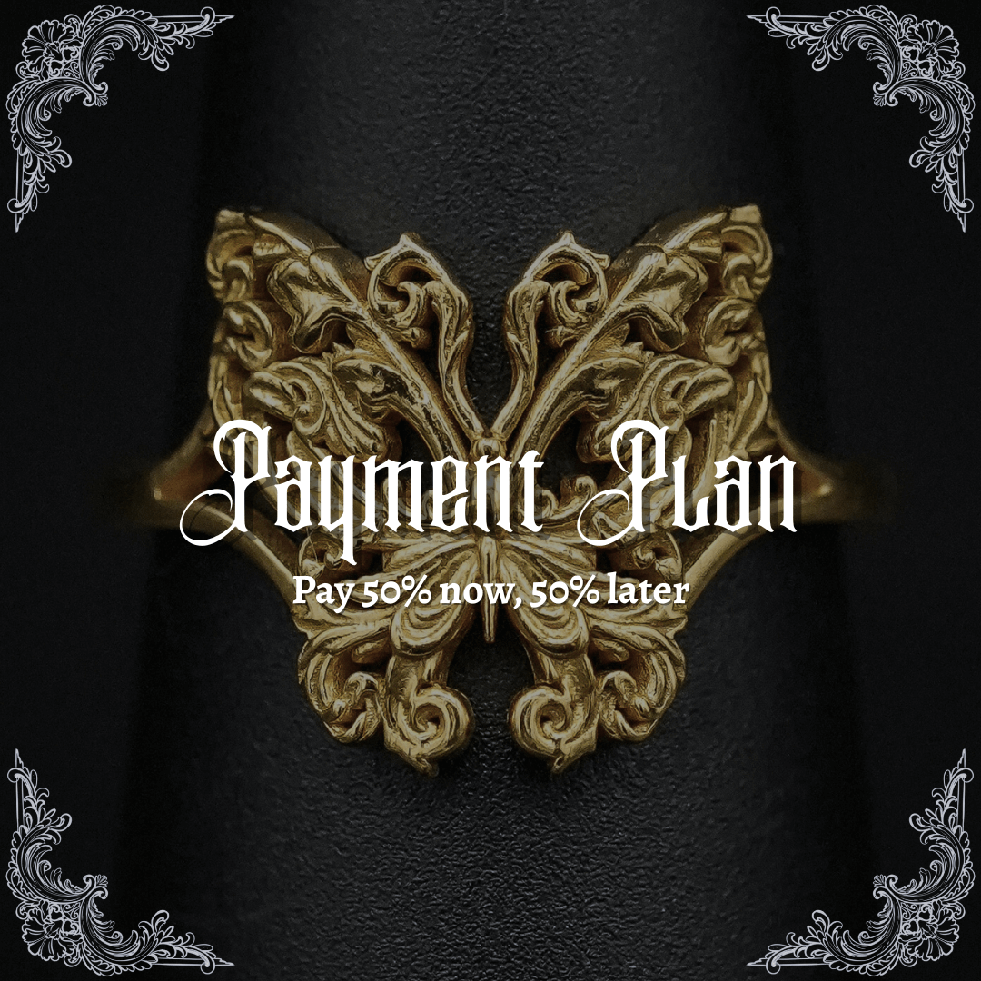 PAYMENT PLAN Rococo Butterfly Ring (No Stone)