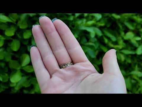 Brass Rose Cathedral Ring