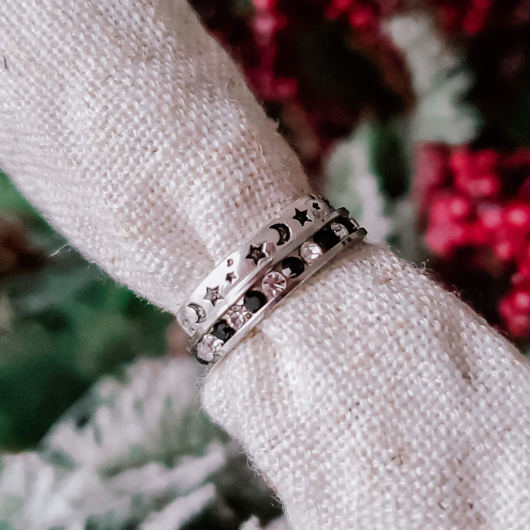 Crystal Eternity Ring
