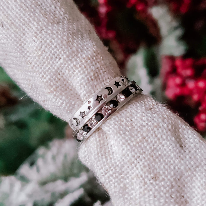 Crystal Eternity Ring