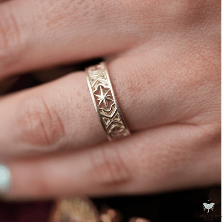 Guiding Star Band Ring