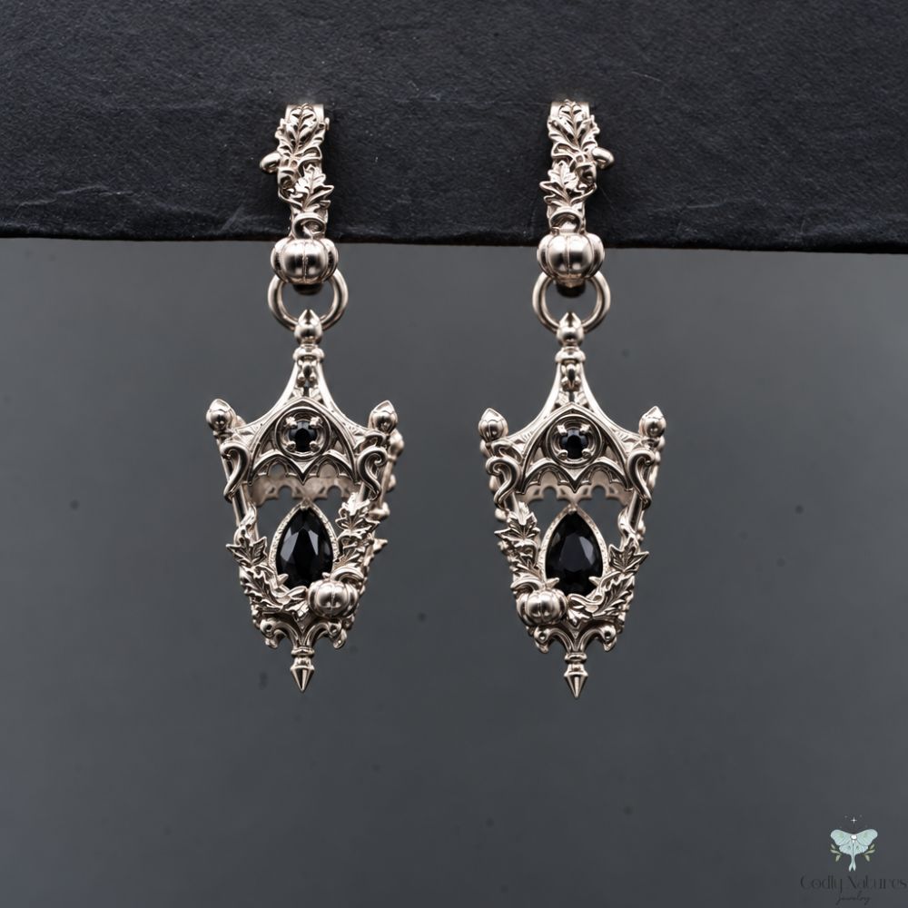 Mini Eternal Lantern Earrings Illuminated Edition (Fall Hoops)