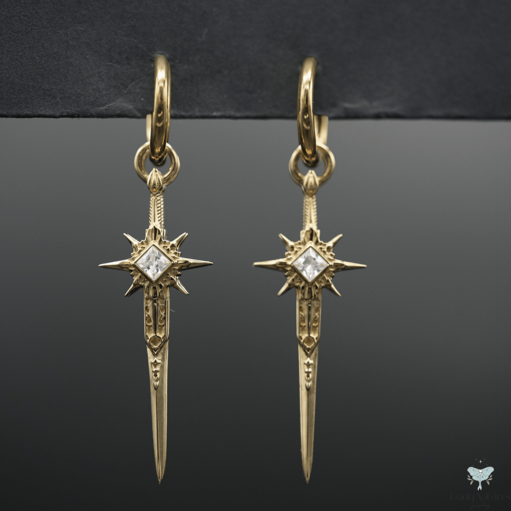 Guiding Star Sword Earrings PAYMENT PLAN