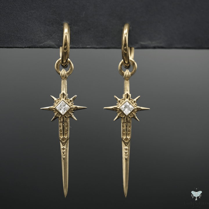 Guiding Star Sword Earrings PAYMENT PLAN