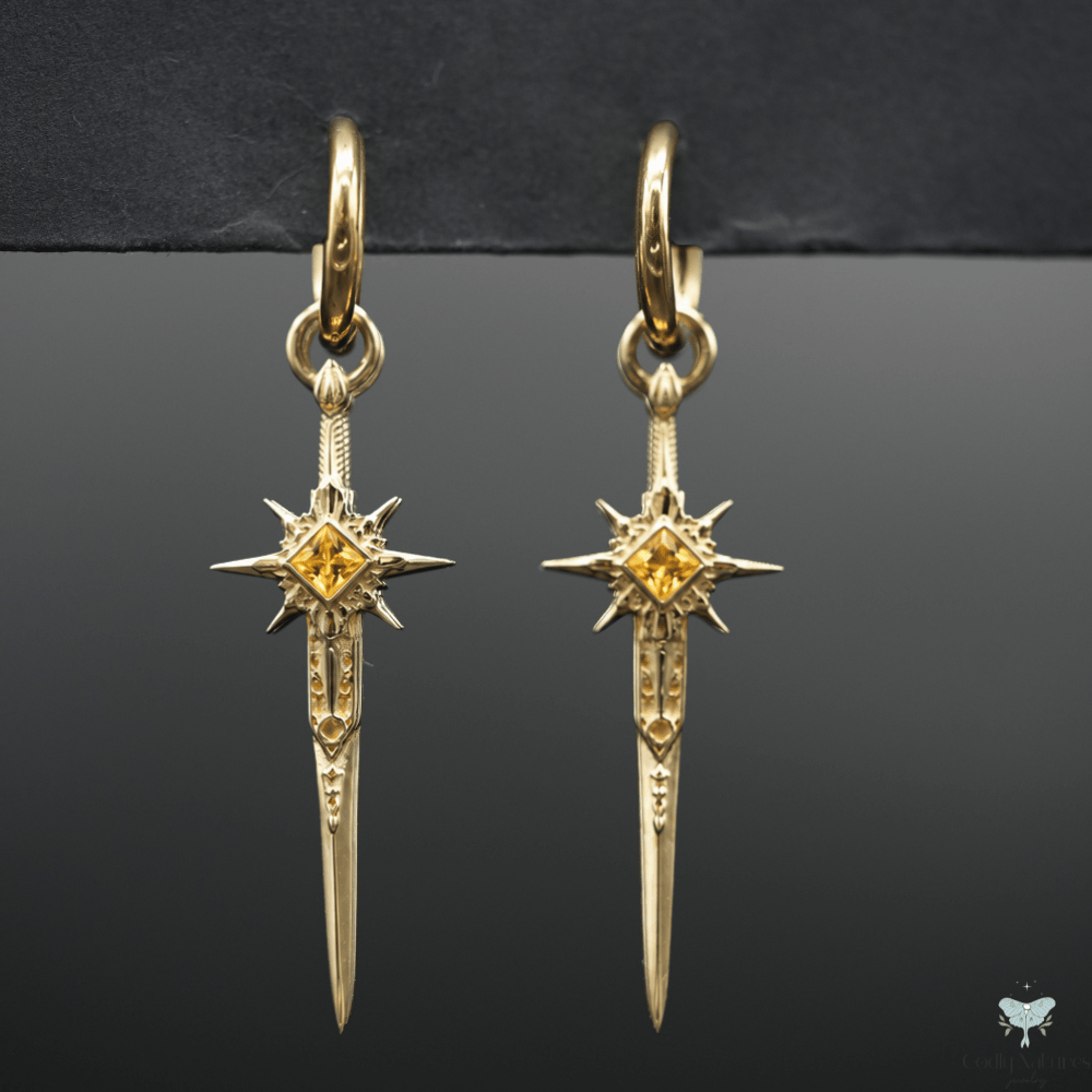 Guiding Star Sword Earrings PAYMENT PLAN