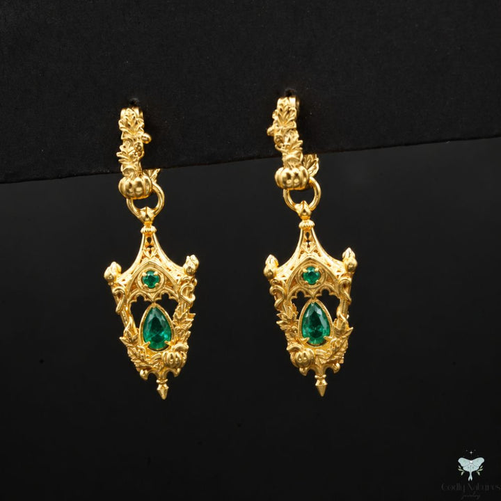 Mini Eternal Lantern Earrings Illuminated Edition (Fall Hoops)