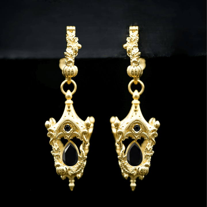 Eternal Lantern Earrings Illuminated Edition (Fall Hoops)