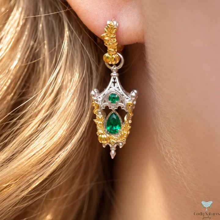Mini Eternal Lantern Earrings Illuminated Edition (Fall Hoops)