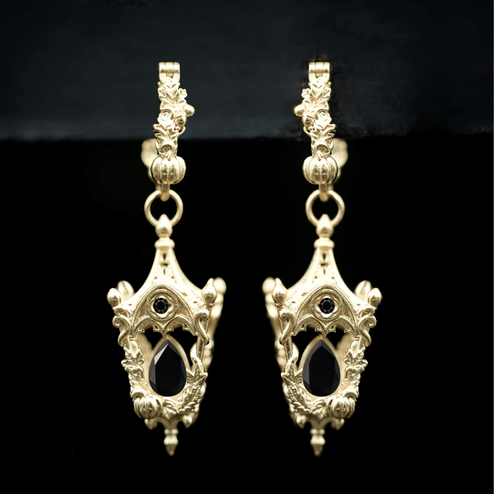 Eternal Lantern Earrings Illuminated Edition (Fall Hoops)