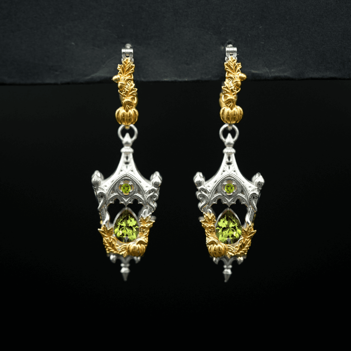 Eternal Lantern Earrings Illuminated Edition (Fall Hoops)
