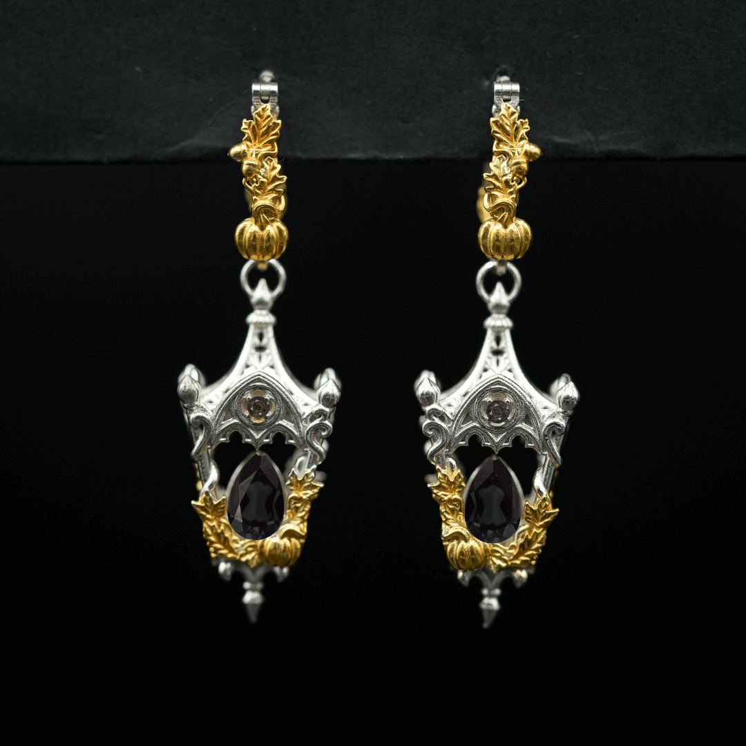 Eternal Lantern Earrings Illuminated Edition (Fall Hoops)