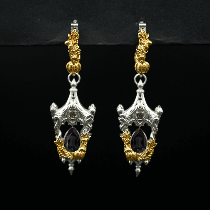 Eternal Lantern Earrings Illuminated Edition (Fall Hoops)