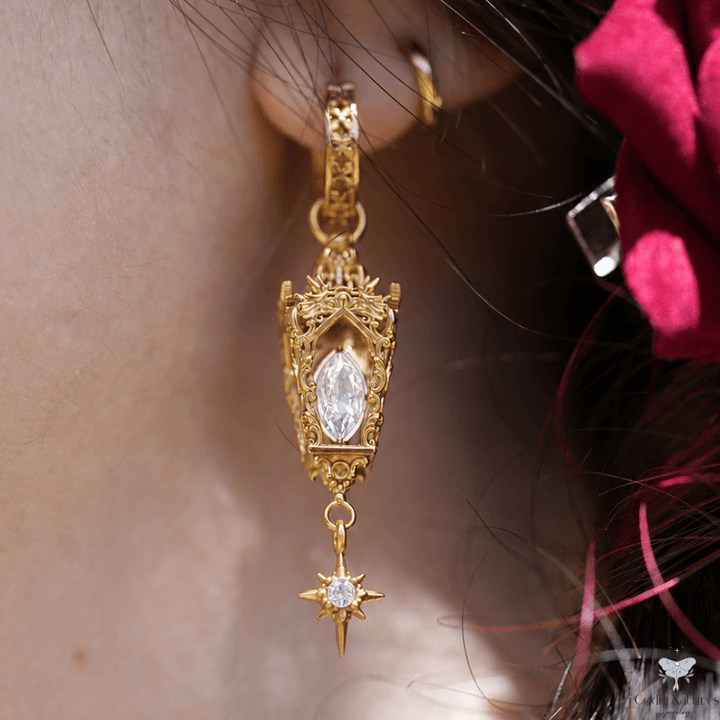 Polaris Starfall Lantern Earrings
