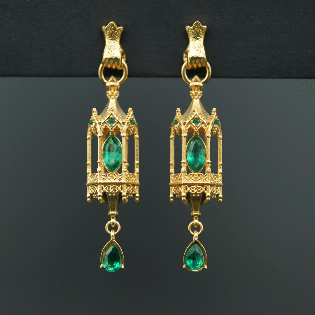 PAYMENT PLAN Noble Lantern Opulence – Hand Stud (16 stones)