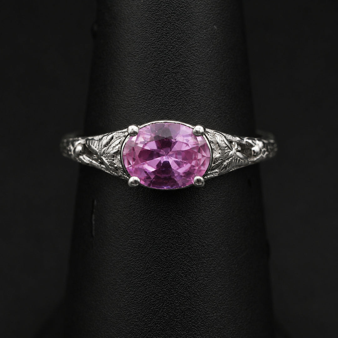 Blossom Ring (Pink Sapphire)