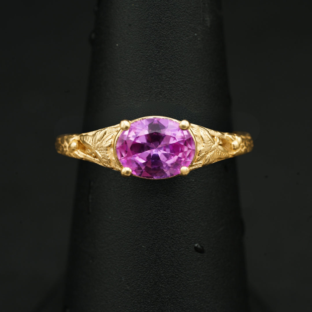 Blossom Ring (Pink Sapphire)