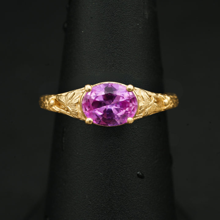 Blossom Ring (Pink Sapphire)