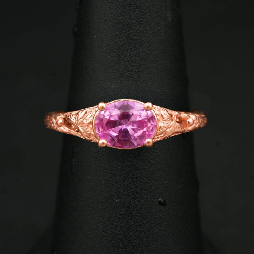 Blossom Ring (Pink Sapphire)