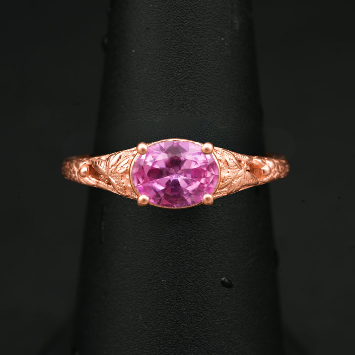 Blossom Ring (Pink Sapphire)