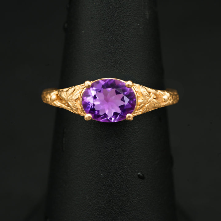 Blossom Ring (Amethyst)