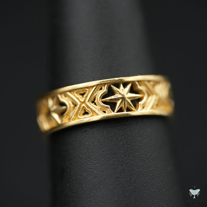 Guiding Star Band Ring
