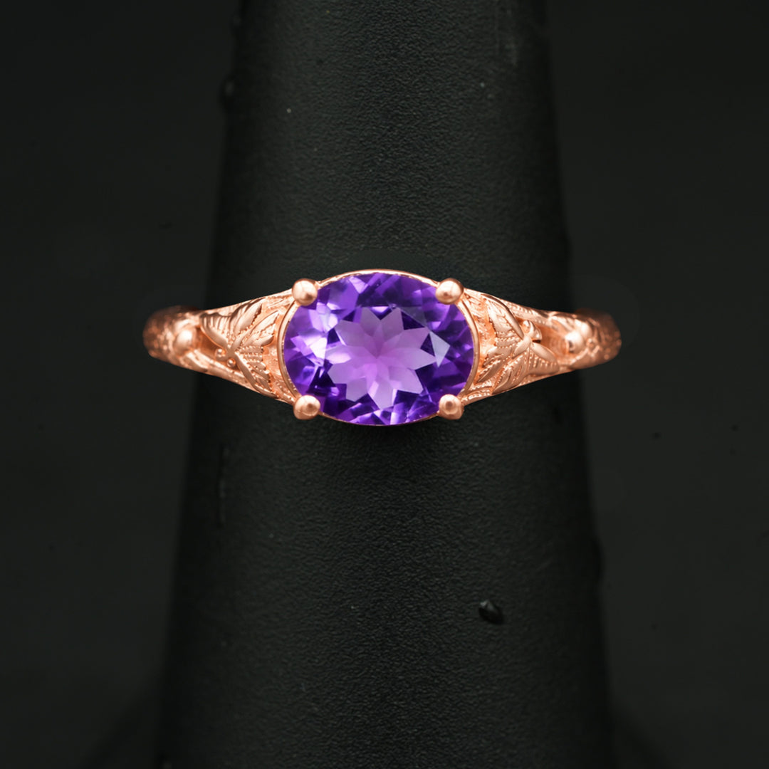 Blossom Ring (Amethyst)